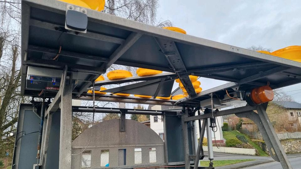 مقطورة Nissen LED Absperrtafel ABIS Dora Fat Fahrbare Verkehrsleittafel Verkehrsleitanhänger Verkehrssicherungsanhänger Leitanhänger Sperrwand: صور 8