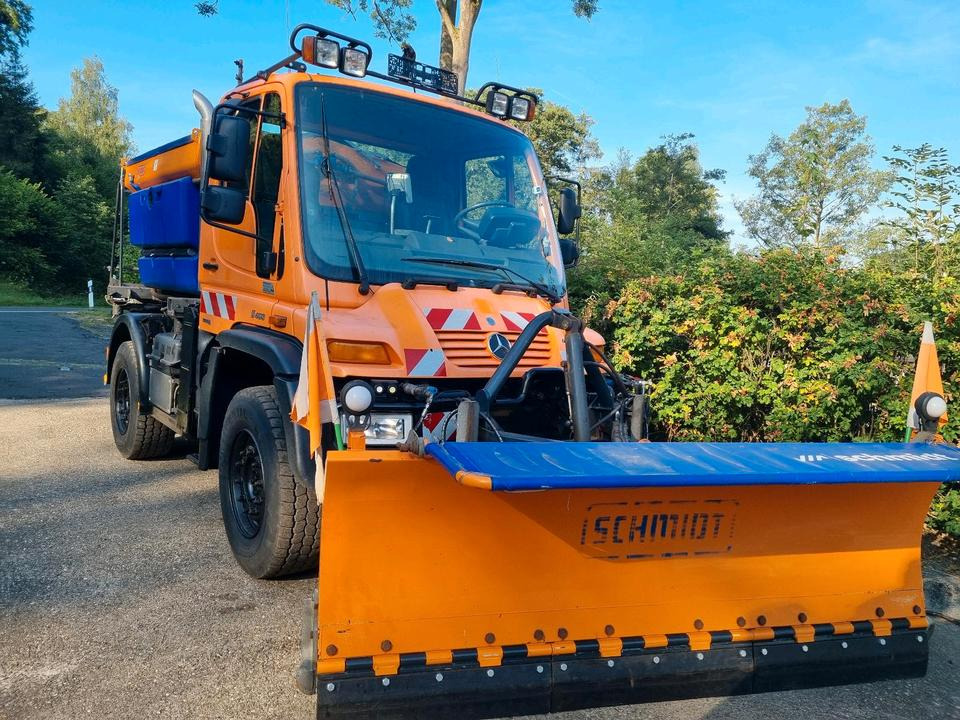 Zu Vermieten! Unimog 405 U400 Winterdienst Schmidt Schneepflug Schneeschild Salzstreuer Leasing Miete - جرافة ثلج: صور 1 Zu Vermieten! Unimog 405 U400 Winterdienst Schmidt Schneepflug Schneeschild Salzstreuer Leasing Miete - جرافة ثلج: صور 1