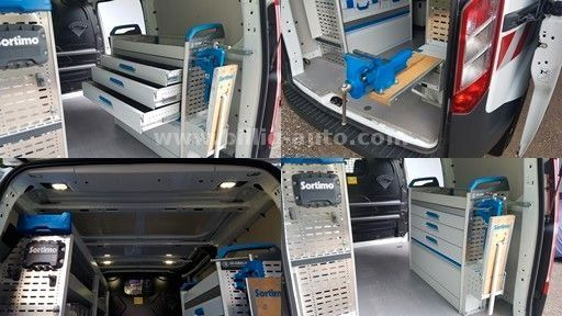 ميكروباص Ford Transit Custom Sortimo Werkstatt 1.Hd*: صور 8