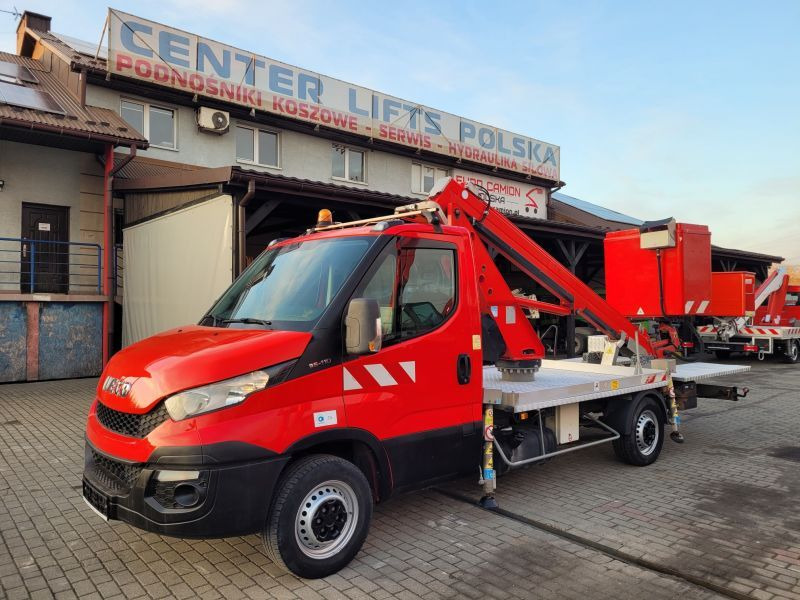 Iveco Daily 35S12 podnośnik koszowy 16 m GSR E169TR - مصاعد الازدهار محمولة على شاحنة: صور 1 Iveco Daily 35S12 podnośnik koszowy 16 m GSR E169TR - مصاعد الازدهار محمولة على شاحنة: صور 1
