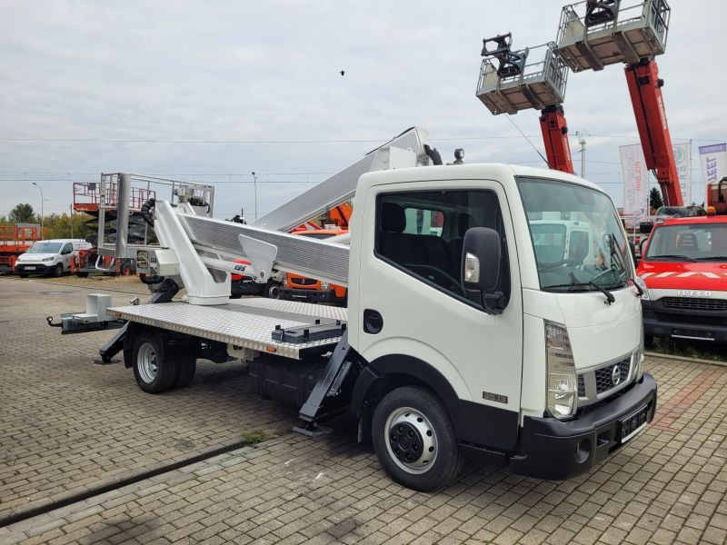 Nissan Cabstar NT400 podnośnik koszowy 20 m Multitel HX195 bucket truck boom lift - مصاعد الازدهار محمولة على شاحنة: صور 3 Nissan Cabstar NT400 podnośnik koszowy 20 m Multitel HX195 bucket truck boom lift - مصاعد الازدهار محمولة على شاحنة: صور 3