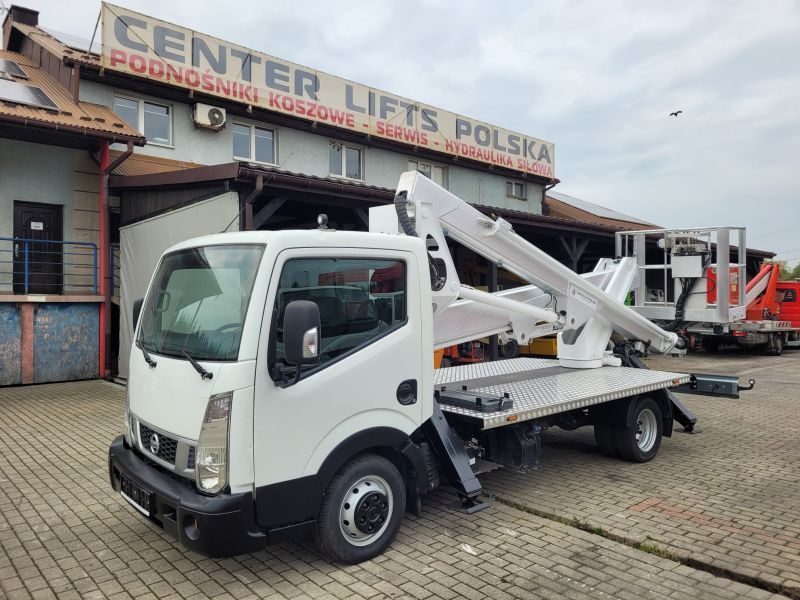 Nissan Cabstar NT400 podnośnik koszowy 20 m Multitel HX195 bucket truck boom lift - مصاعد الازدهار محمولة على شاحنة: صور 1 Nissan Cabstar NT400 podnośnik koszowy 20 m Multitel HX195 bucket truck boom lift - مصاعد الازدهار محمولة على شاحنة: صور 1