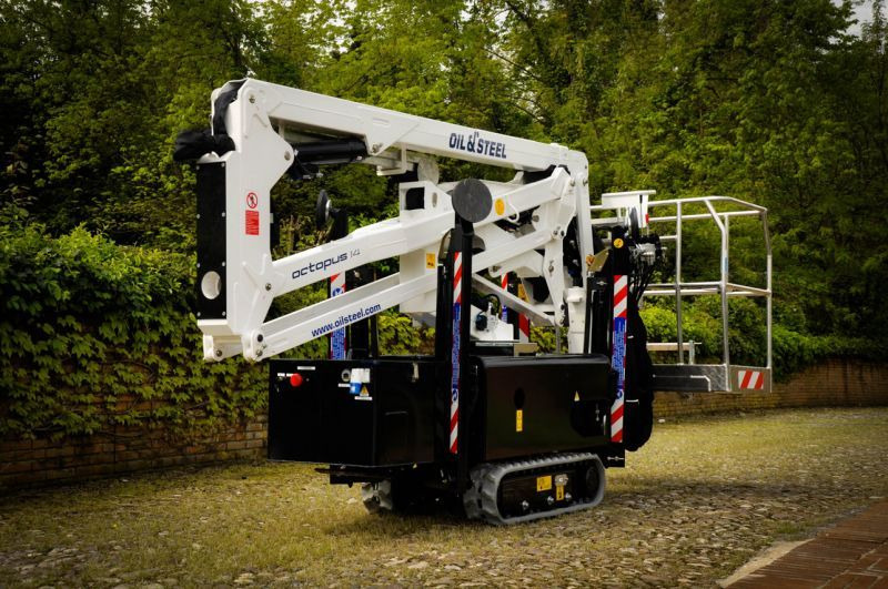 Oil&Steel Octopus 14 podnośnik koszowy na gąsienicach 14 m - سبايدر لفت: صور 1 Oil&Steel Octopus 14 podnośnik koszowy na gąsienicach 14 m - سبايدر لفت: صور 1