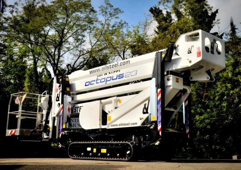 Oil&Steel Octopus 23 nowy podnośnik koszowy na gąsienicach 23 m - سبايدر لفت: صور 1 Oil&Steel Octopus 23 nowy podnośnik koszowy na gąsienicach 23 m - سبايدر لفت: صور 1