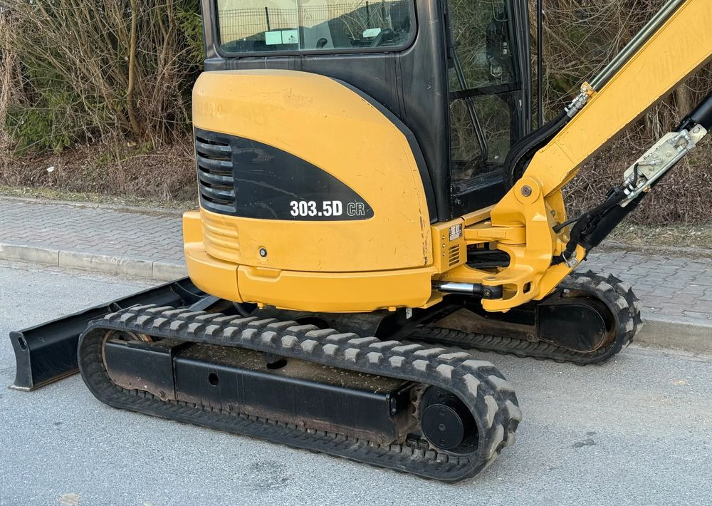 حفارات زحافة Caterpillar Minikoparka * CAT 303.5 E CR * Sprowadzona ! * Bardzo Dobry Stan * Minikoparka: صور 6