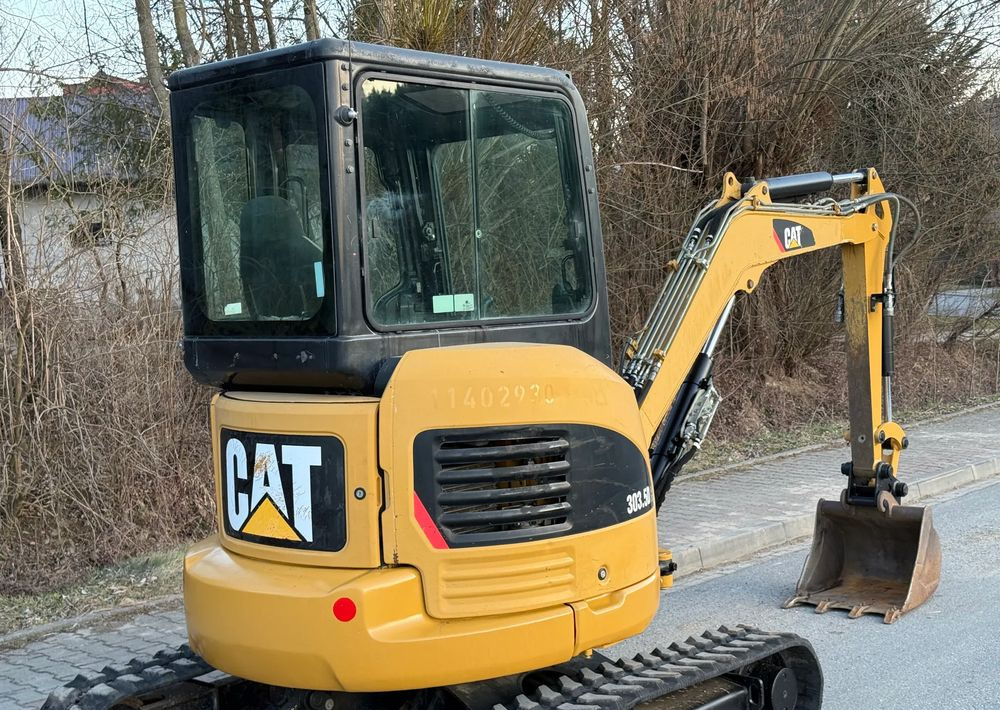 حفارات زحافة Caterpillar Minikoparka * CAT 303.5 E CR * Sprowadzona ! * Bardzo Dobry Stan * Minikoparka: صور 12