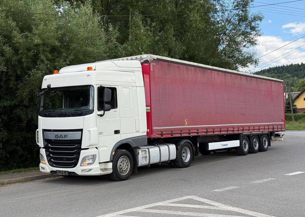DAF * Zestaw * DAF 106 Euro 6 + Naczepa Krone * Bardzo Dobry Stan - شاحنة جرار, الخيمة نصف مقطورة: صور 1 DAF * Zestaw * DAF 106 Euro 6 + Naczepa Krone * Bardzo Dobry Stan - شاحنة جرار, الخيمة نصف مقطورة: صور 1