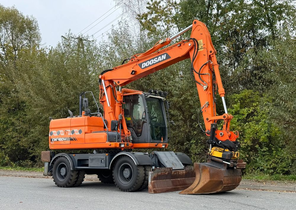 Doosan * DOOSAN DX160W *ROTOTILT* GPS 2D Leica * Sprowadzona * Stan Perfekcyjny * Koparka Kołowa * - حفارة على عجلات: صور 2 Doosan * DOOSAN DX160W *ROTOTILT* GPS 2D Leica * Sprowadzona * Stan Perfekcyjny * Koparka Kołowa * - حفارة على عجلات: صور 2