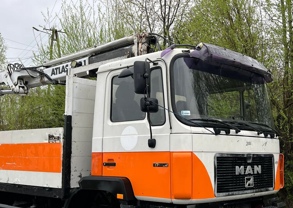 MAN * 27-322 MAN 6x4 * HDS ATLAS 140 * - شاحنات مسطحة, شاحنة كرين: صور 3 MAN * 27-322 MAN 6x4 * HDS ATLAS 140 * - شاحنات مسطحة, شاحنة كرين: صور 3