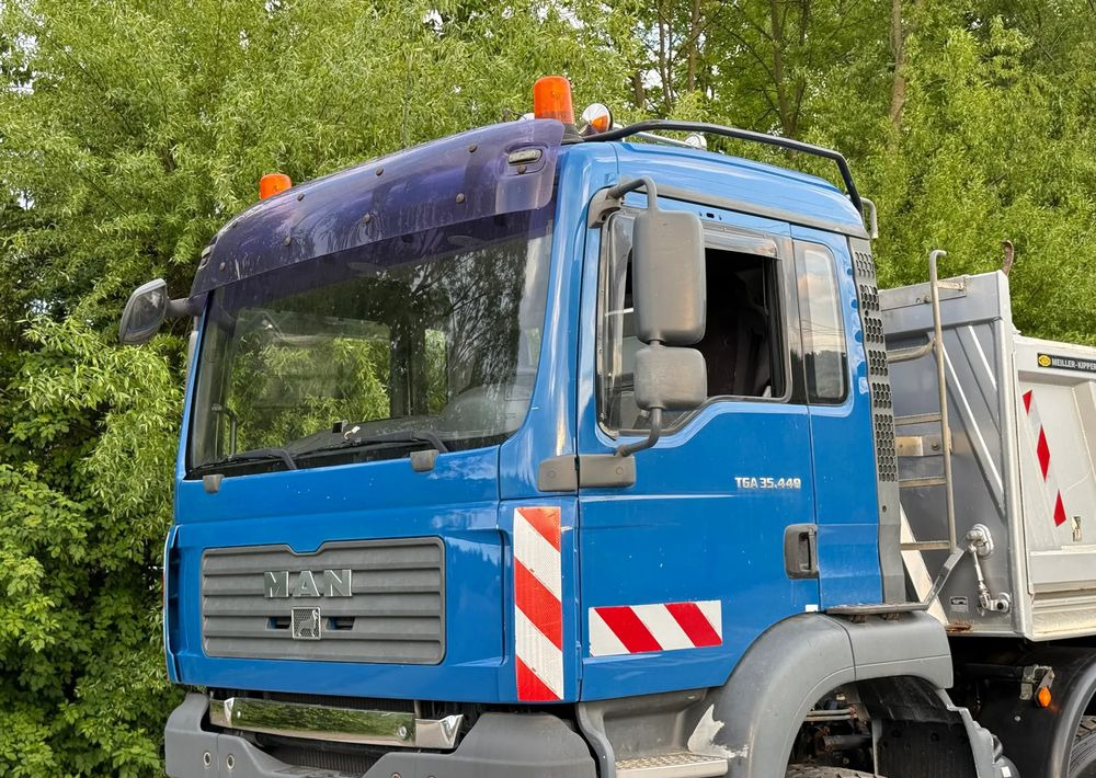 MAN * Kiper Meiller * Wywrotka * 35-440 * MAN TGA 8X4 * Stan Perfekcyjny * - قلابات: صور 5 MAN * Kiper Meiller * Wywrotka * 35-440 * MAN TGA 8X4 * Stan Perfekcyjny * - قلابات: صور 5
