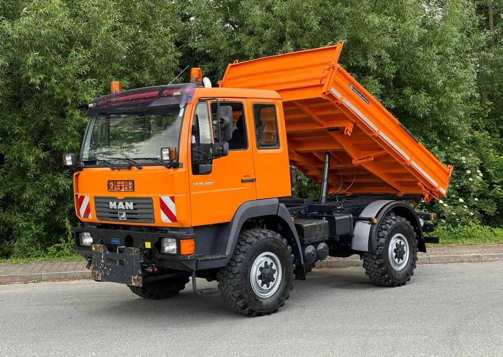 MAN * MAN 10-220 * Kiper Wywrotka Meiller * 4x4 * Zimowe Utrzymanie * Unimog * - قلابات: صور 1 MAN * MAN 10-220 * Kiper Wywrotka Meiller * 4x4 * Zimowe Utrzymanie * Unimog * - قلابات: صور 1