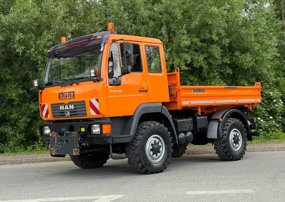 MAN * MAN 10-220 * Kiper Wywrotka Meiller * 4x4 * Zimowe Utrzymanie * Unimog * - قلابات: صور 2 MAN * MAN 10-220 * Kiper Wywrotka Meiller * 4x4 * Zimowe Utrzymanie * Unimog * - قلابات: صور 2