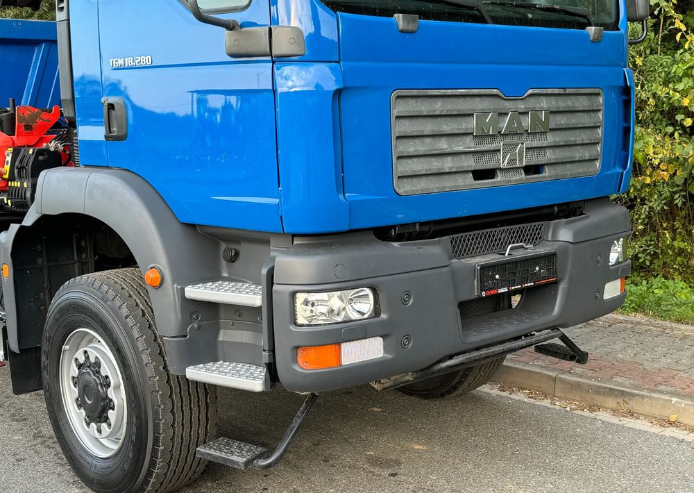 MAN * MAN 18 280 * KIPER WYWROTKA * 4x4 * HDS Palfinger 120 STAN BARDZO DOBRY * Sprowadzony - قلابات: صور 3 MAN * MAN 18 280 * KIPER WYWROTKA * 4x4 * HDS Palfinger 120 STAN BARDZO DOBRY * Sprowadzony - قلابات: صور 3