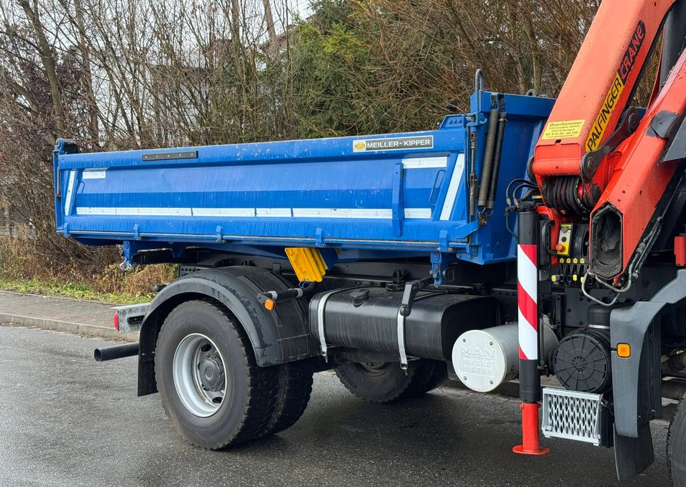 قلابات MAN * MAN 18 280 * Kiper Wywrotka * 4x4 * HDS Palfinger  120 STAN BARDZO DOBRY * Sprowadzony: صور 8