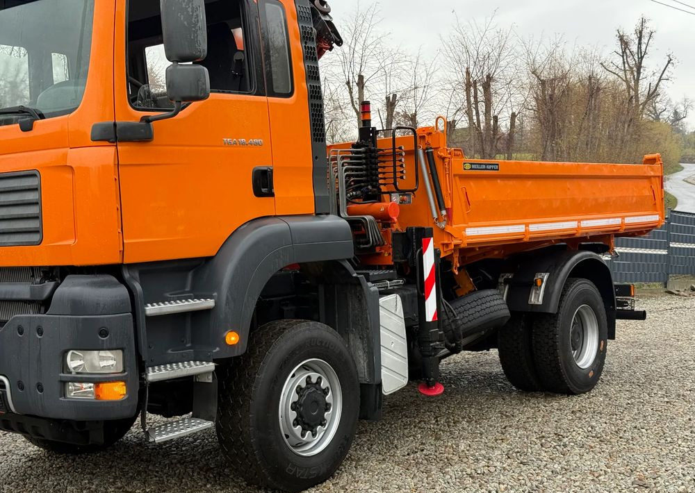 MAN * MAN 18 480 * KIPER WYWROTKA * 4x4 * HDS ATLAS 85* STAN BARDZO DOBRY * Sprowadzony - قلابات: صور 5 MAN * MAN 18 480 * KIPER WYWROTKA * 4x4 * HDS ATLAS 85* STAN BARDZO DOBRY * Sprowadzony - قلابات: صور 5