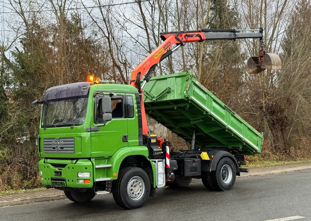 MAN * MAN TGA 18-360 * Kiper Wywrotka * 4x2 * Kran Palfinger PK 9501 Sprowadzony - قلابات: صور 1 MAN * MAN TGA 18-360 * Kiper Wywrotka * 4x2 * Kran Palfinger PK 9501 Sprowadzony - قلابات: صور 1