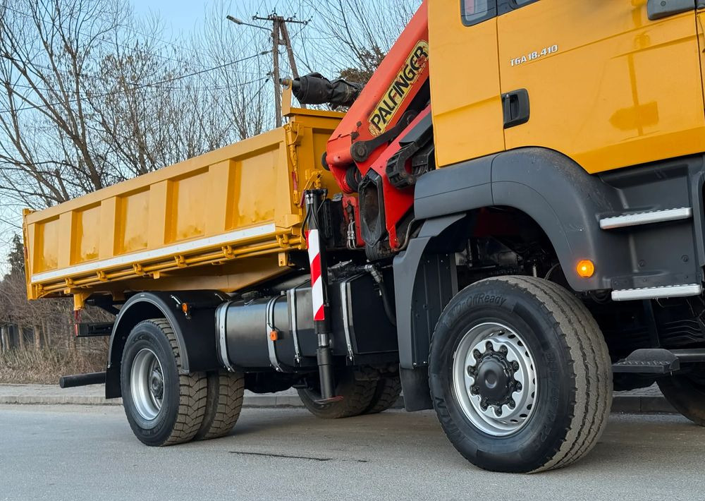 MAN * MAN TGA 18-410 * KIPER WYWROTKA * 4x4 * HDS Palfinger PK16500* Sprowadzony* Bardzo Dobry Stan * - قلابات: صور 5 MAN * MAN TGA 18-410 * KIPER WYWROTKA * 4x4 * HDS Palfinger PK16500* Sprowadzony* Bardzo Dobry Stan * - قلابات: صور 5