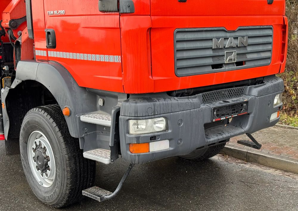 MAN * TGM 18-280 MAN 4x4 HDS Palfinger PK10500 * Kiper Wywrotka * Bardzo Dobry Stan - قلابات: صور 3 MAN * TGM 18-280 MAN 4x4 HDS Palfinger PK10500 * Kiper Wywrotka * Bardzo Dobry Stan - قلابات: صور 3