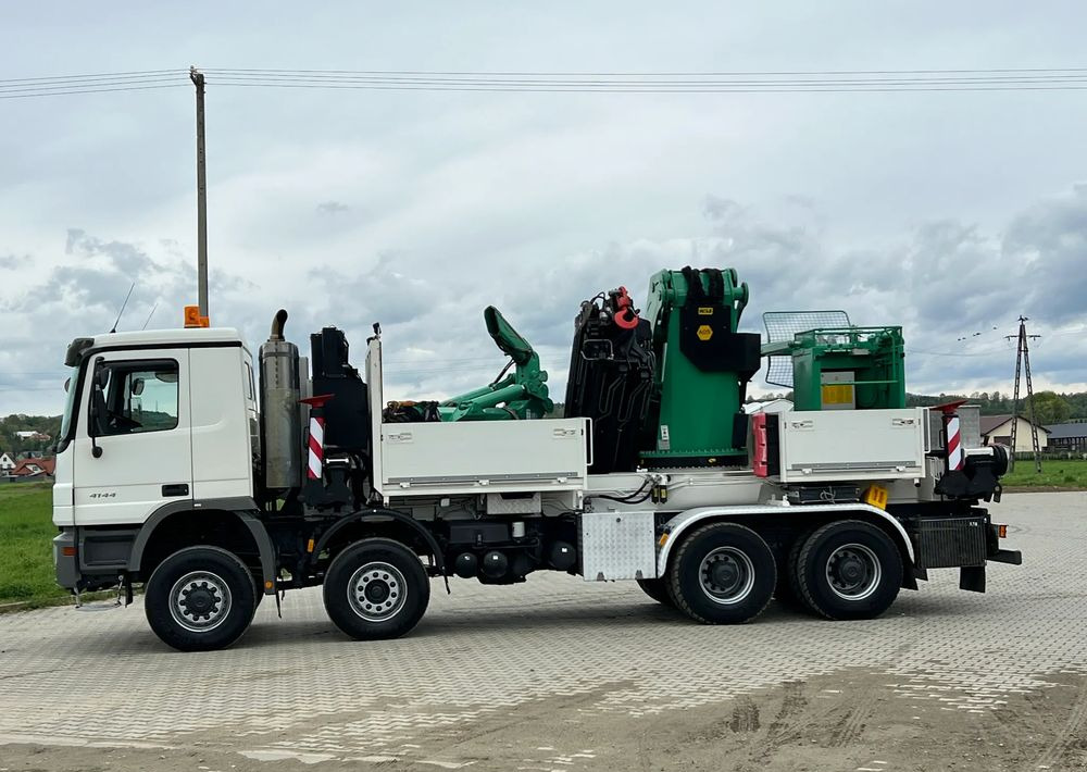 Mercedes-Benz * HDS Palfinger 150002 + FLY JIB PJ 170 * Mercedes Actros 8x6 * Dźwig * 40 TON * Wyciągarka * 35 Metrów * Kosz * - شاحنة كرين: صور 3 Mercedes-Benz * HDS Palfinger 150002 + FLY JIB PJ 170 * Mercedes Actros 8x6 * Dźwig * 40 TON * Wyciągarka * 35 Metrów * Kosz * - شاحنة كرين: صور 3