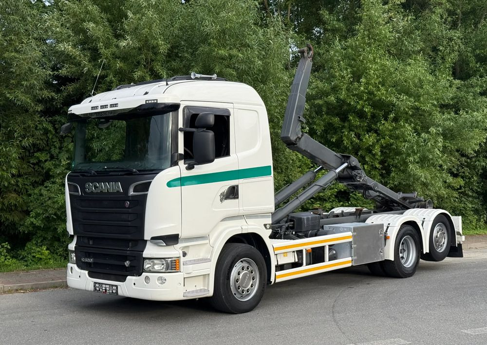 Scania * Hakowiec * Scania R520 V8 * Sprowadzona * Multilift * Bardzo Dobry Stan - شاحنة ذات الخطاف: صور 1 Scania * Hakowiec * Scania R520 V8 * Sprowadzona * Multilift * Bardzo Dobry Stan - شاحنة ذات الخطاف: صور 1