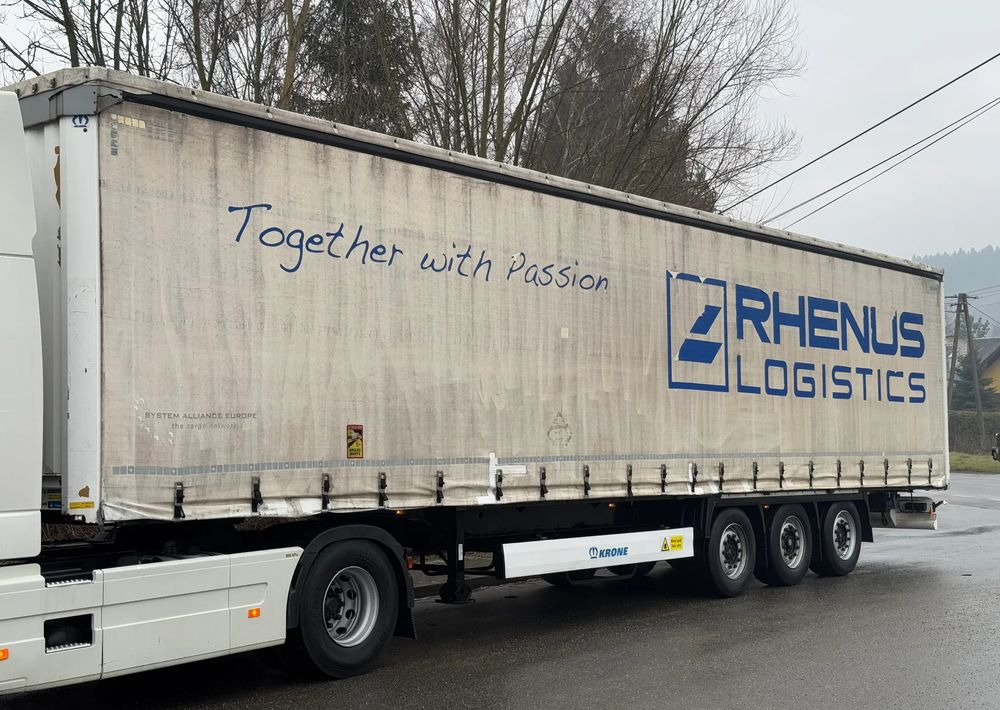 شاحنة جرار Volvo * Zestaw * Volvo FH 500 + Naczepa Krone * Bardzo Dobry Stan: صور 20