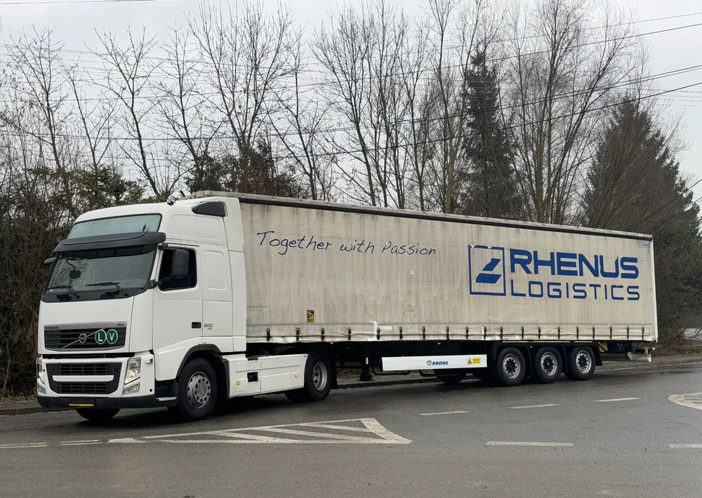 شاحنة جرار Volvo * Zestaw * Volvo FH 500 + Naczepa Krone * Bardzo Dobry Stan: صور 14