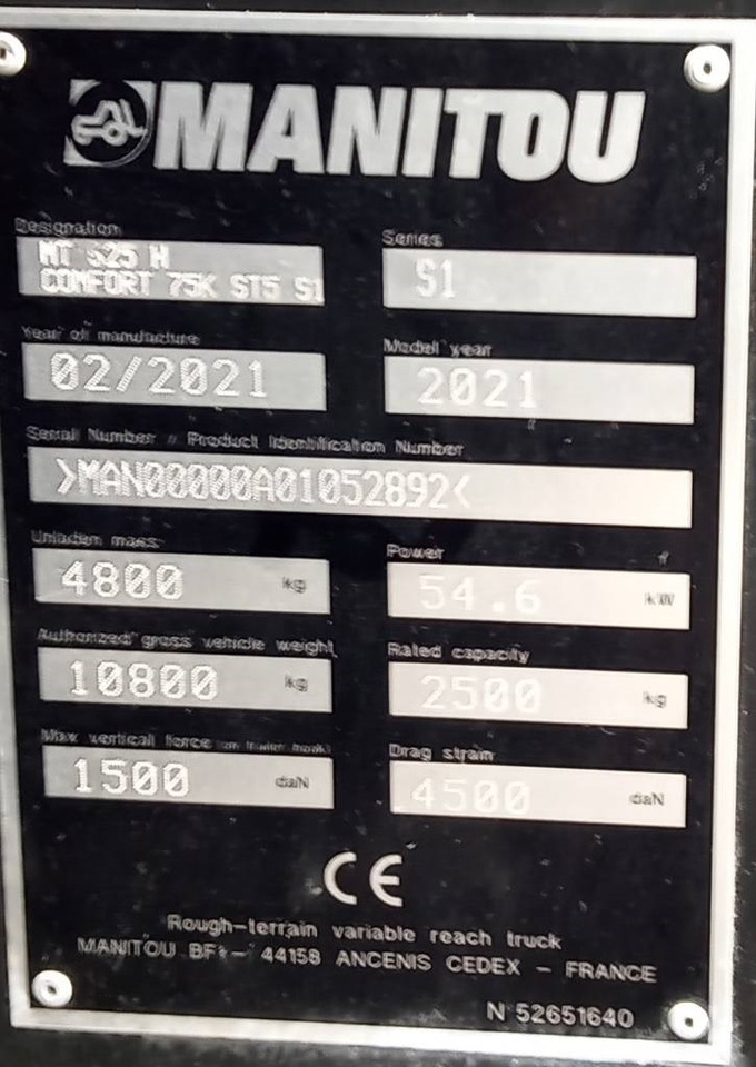 رافعة تلسكوبية Manitou MT 625 H (66): صور 9 رافعة تلسكوبية Manitou MT 625 H (66): صور 9