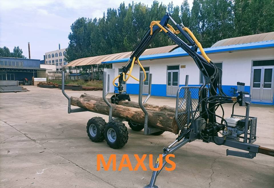 NEW MAXUS 3T Forest Trailer 3.8m Crane Warranty | НОВА лісова прицепа 3Т Кран 3,8м MAXUS Гарантія - مقطورة الغابات: صور 1 NEW MAXUS 3T Forest Trailer 3.8m Crane Warranty | НОВА лісова прицепа 3Т Кран 3,8м MAXUS Гарантія - مقطورة الغابات: صور 1