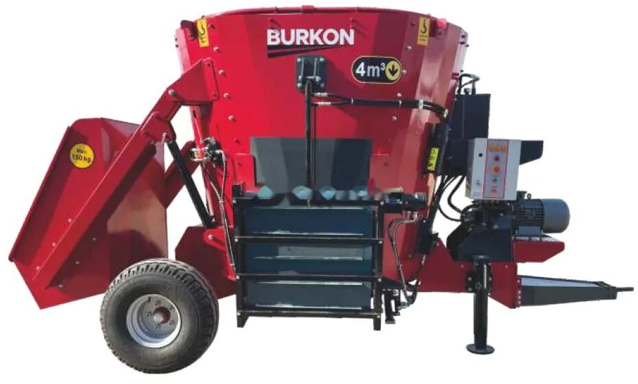 Burkon 4m3 Çekilir (380V) Dikey Yem Karma Makinesi ( BK-F400 ) - آلة خلط وتوزيع الأعلاف: صور 1 Burkon 4m3 Çekilir (380V) Dikey Yem Karma Makinesi ( BK-F400 ) - آلة خلط وتوزيع الأعلاف: صور 1