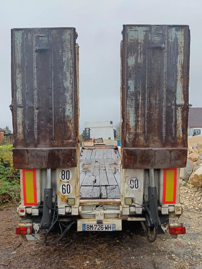 ACTM Porte engins 3 essieux - عربة مسطحة منخفضة نصف مقطورة: صور 3 ACTM Porte engins 3 essieux - عربة مسطحة منخفضة نصف مقطورة: صور 3