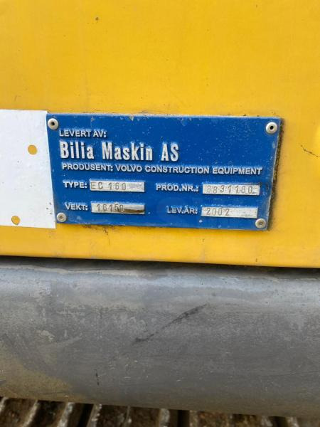 حفارات زحافة Volvo EC160: صور 9