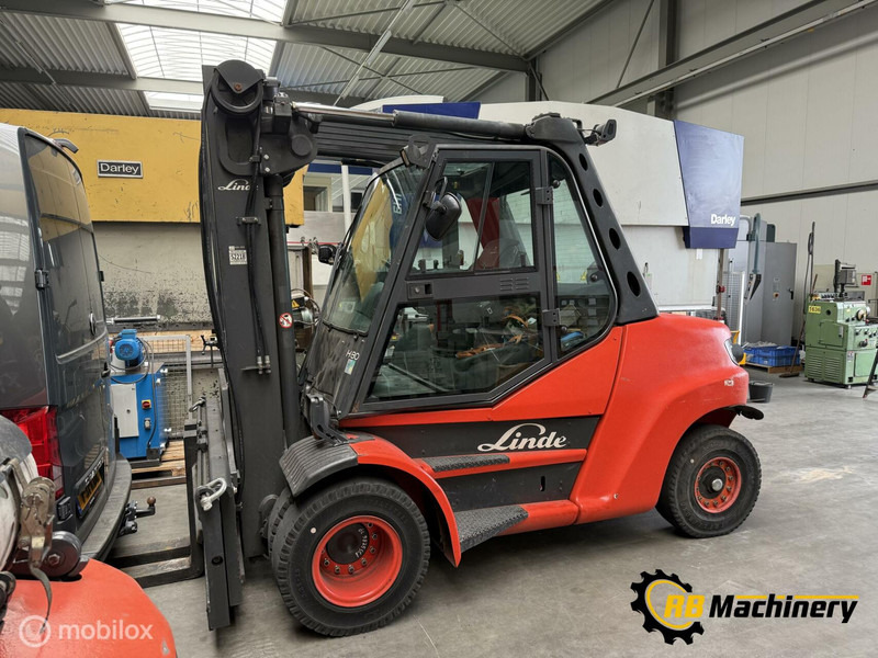 Linde H80-02/900 - رافعة شوكية: صور 1 Linde H80-02/900 - رافعة شوكية: صور 1