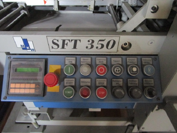 HEFT- UND FALZEINHEIT MIT FRONTSCHNITT MKW SFT 350 - آلات الطباعة: صور 2 HEFT- UND FALZEINHEIT MIT FRONTSCHNITT MKW SFT 350 - آلات الطباعة: صور 2