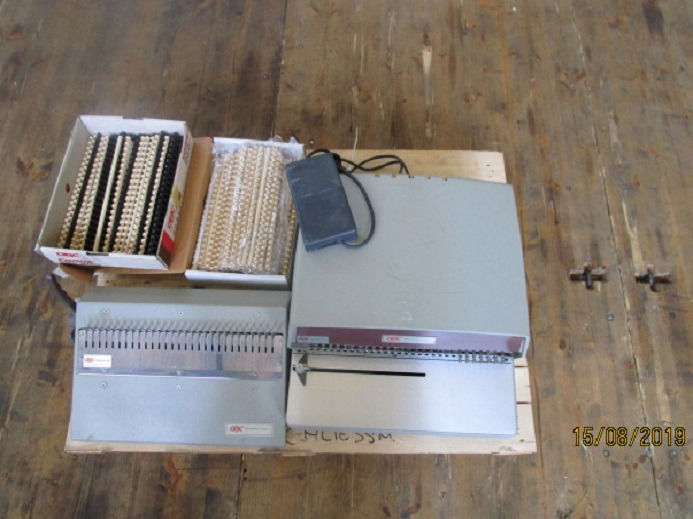 WIRO SCHLIESSMASCHINE GBC 112-PM-1 - آلات الطباعة: صور 4 WIRO SCHLIESSMASCHINE GBC 112-PM-1 - آلات الطباعة: صور 4
