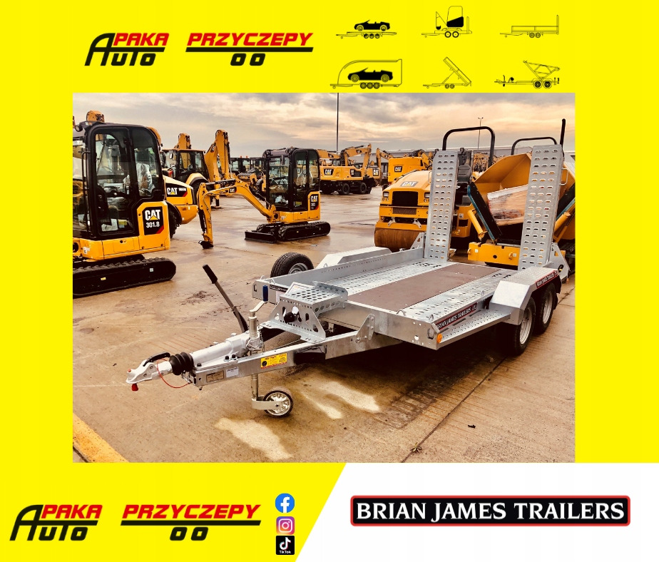 PRZYCZEPA LAWETA DO MINIKOPARKI BUDOWLANA DMC 2700 2,8x1,3 / CONSTRUCTION MINI EXCAVATOR TRANSPORTER TRAILER DMC 2700 2.8x1.3 - مقطورة لنقل المعدات: صور 1 PRZYCZEPA LAWETA DO MINIKOPARKI BUDOWLANA DMC 2700 2,8x1,3 / CONSTRUCTION MINI EXCAVATOR TRANSPORTER TRAILER DMC 2700 2.8x1.3 - مقطورة لنقل المعدات: صور 1