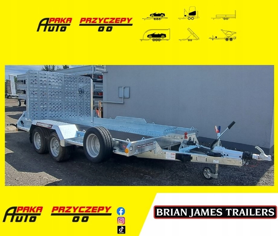 PRZYCZEPA Z RAMPĄ POD KOPARKĘ DO MINIKOPARKI 3500 / TRAILER WITH RAMPS FOR EXCAVATOR MINI EXCAVATOR 3500 - مقطورة لنقل المعدات: صور 1 PRZYCZEPA Z RAMPĄ POD KOPARKĘ DO MINIKOPARKI 3500 / TRAILER WITH RAMPS FOR EXCAVATOR MINI EXCAVATOR 3500 - مقطورة لنقل المعدات: صور 1