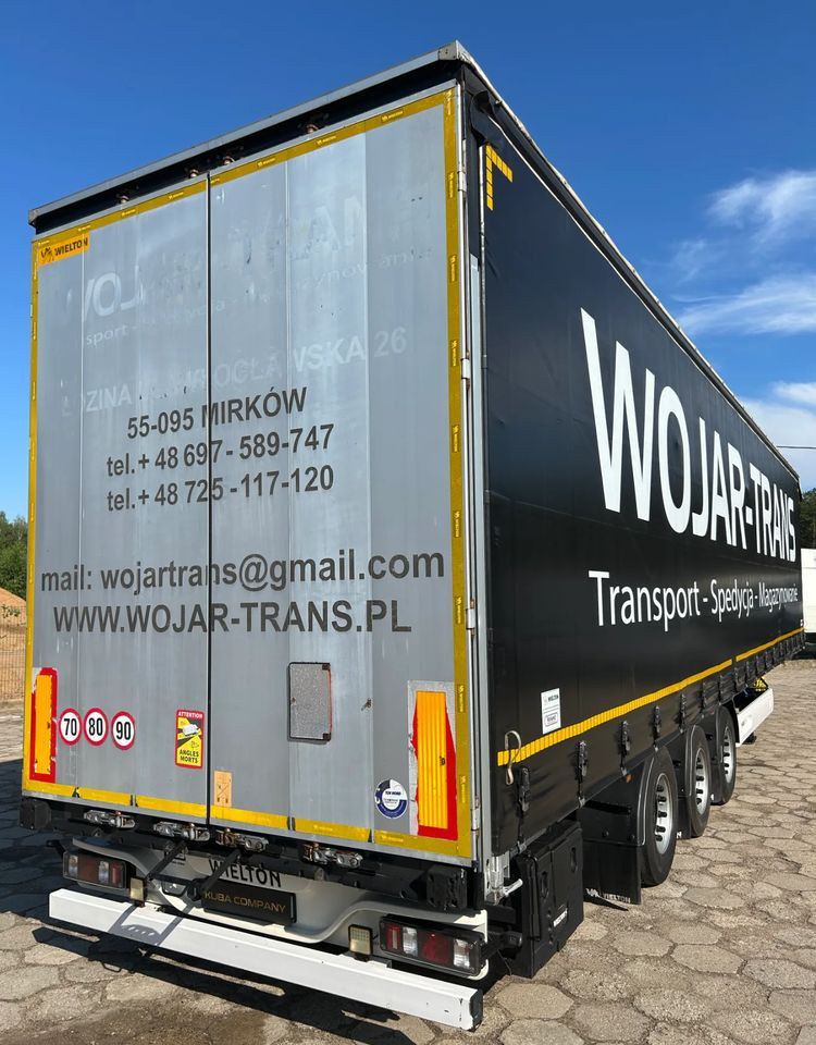 Wielton MEGA FIRANKA / OŚ PODNOSZONA / SAF / PODNOSZONY DACH / 2019 ROK !! - الخيمة نصف مقطورة: صور 4 Wielton MEGA FIRANKA / OŚ PODNOSZONA / SAF / PODNOSZONY DACH / 2019 ROK !! - الخيمة نصف مقطورة: صور 4