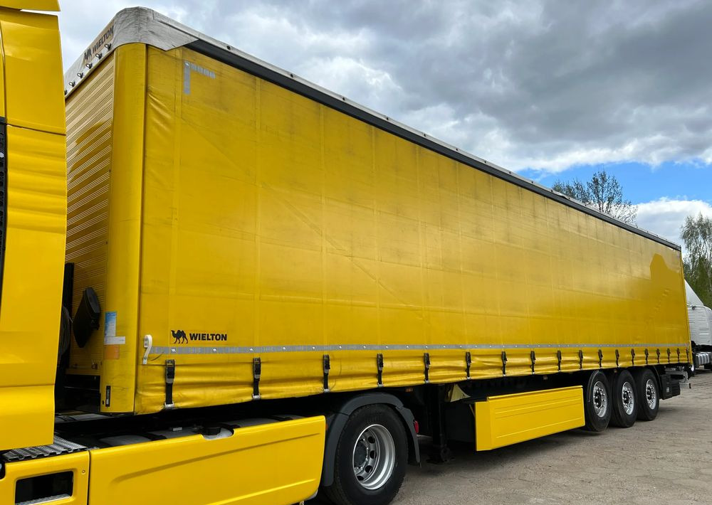 Wielton NS3K FIRANKA / STANDARD / OŚ PODNOSZONA / KOSZ PALETOWY / 2019 ROK !! - الخيمة نصف مقطورة: صور 1 Wielton NS3K FIRANKA / STANDARD / OŚ PODNOSZONA / KOSZ PALETOWY / 2019 ROK !! - الخيمة نصف مقطورة: صور 1