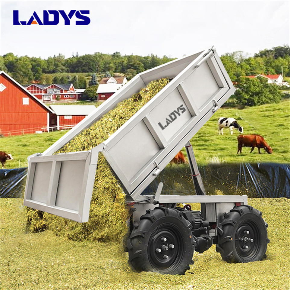 LADYS Electric Remote Control Transporter Agricultural Orchard Farm Electric Utv Dump Trailer Material Handling Equipment All Terrain Transport Vehicle - اتفس: صور 2 LADYS Electric Remote Control Transporter Agricultural Orchard Farm Electric Utv Dump Trailer Material Handling Equipment All Terrain Transport Vehicle - اتفس: صور 2