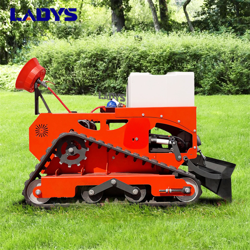LADYS LD1000 Multi-function remote control lawn mower Track crawler gasoline gas All-terrain Agricultural Sprayers Pesticide spraying lawn mower for sale - جزازة المروج: صور 2 LADYS LD1000 Multi-function remote control lawn mower Track crawler gasoline gas All-terrain Agricultural Sprayers Pesticide spraying lawn mower for sale - جزازة المروج: صور 2