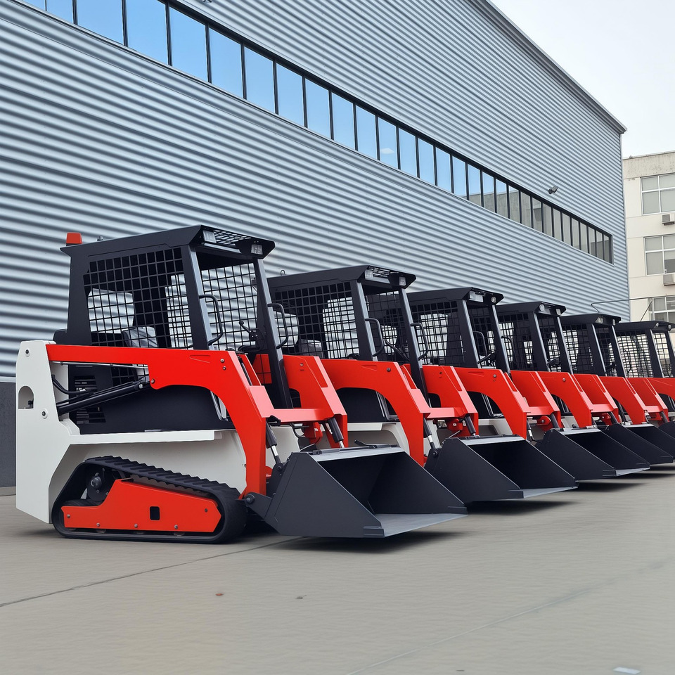 LEZUM LA670 Mini Small Skid Steer Loader Compact Track Diesel Mini Skid Steer Loader For Sale With Small Mini Skid Steer Attachments 4 In 1 Bucket - شيول صغير: صور 5 LEZUM LA670 Mini Small Skid Steer Loader Compact Track Diesel Mini Skid Steer Loader For Sale With Small Mini Skid Steer Attachments 4 In 1 Bucket - شيول صغير: صور 5