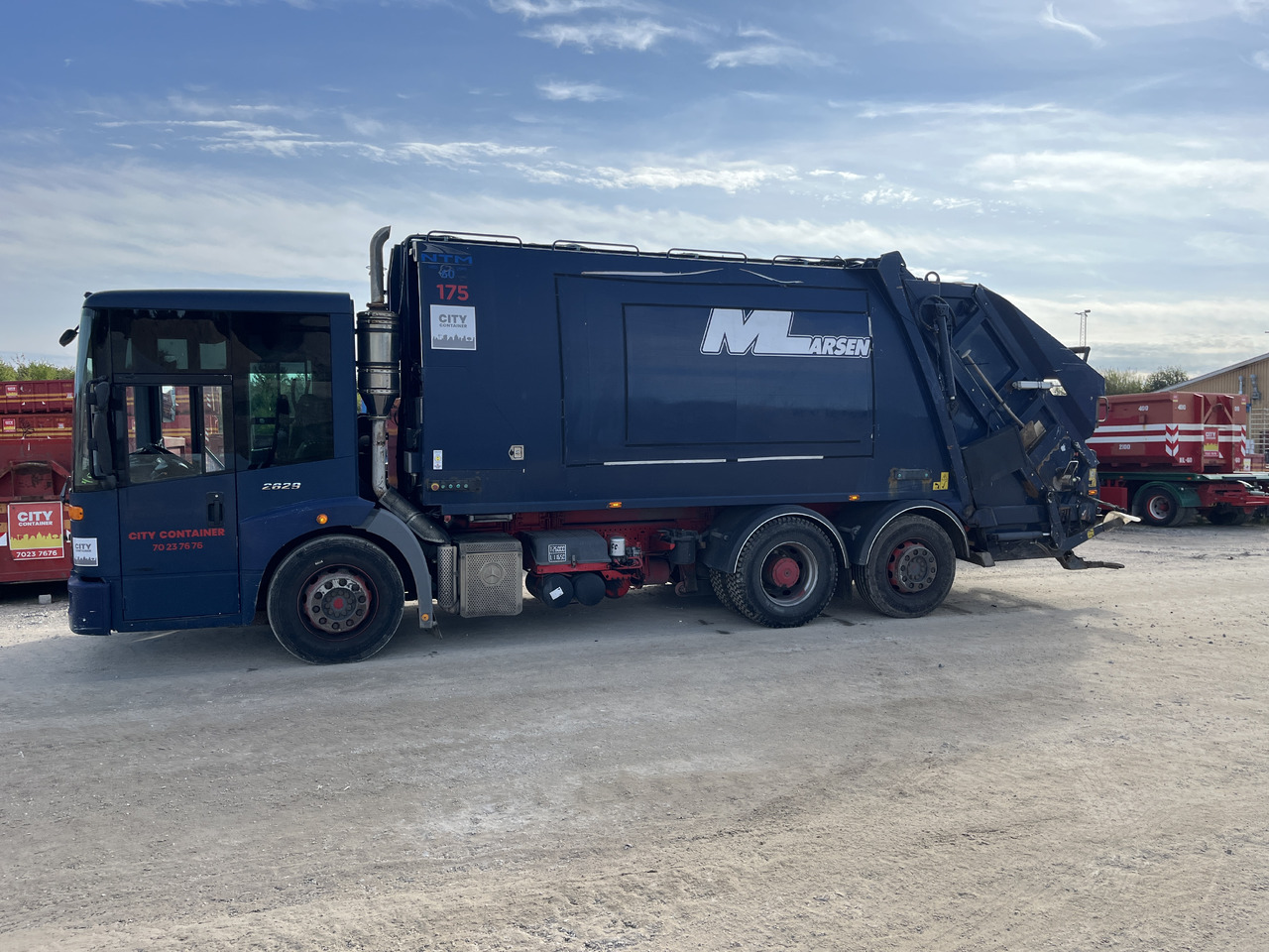 Mercedes Benz Econic 2629 - شاحنة القمامة: صور 1 Mercedes Benz Econic 2629 - شاحنة القمامة: صور 1