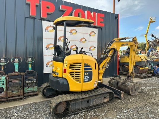 Komatsu PC26MR-3 à 19900€ HT - حفارة مصغرة: صور 5 Komatsu PC26MR-3 à 19900€ HT - حفارة مصغرة: صور 5