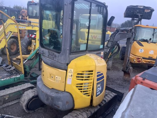 Komatsu PC26MR-3 - حفارة مصغرة: صور 3 Komatsu PC26MR-3 - حفارة مصغرة: صور 3