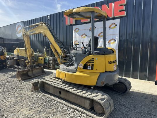 Komatsu PC55MR-3 à 22500 Euros HT - حفارة مصغرة: صور 4 Komatsu PC55MR-3 à 22500 Euros HT - حفارة مصغرة: صور 4