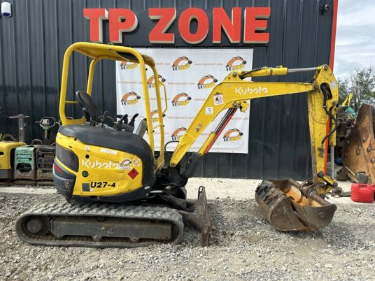 Kubota U27-4 à 19900€ HT - حفارة مصغرة: صور 1 Kubota U27-4 à 19900€ HT - حفارة مصغرة: صور 1