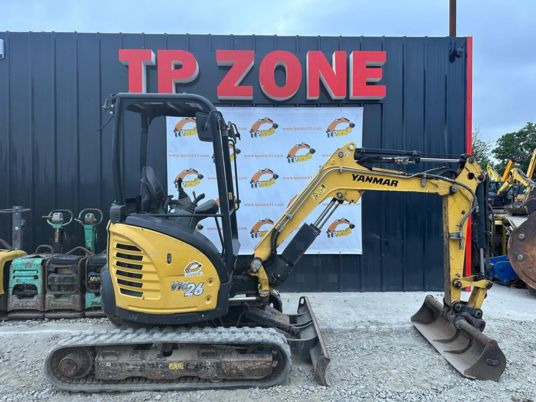 Yanmar VIO26-6 Canopy à 21500 € HT - حفارة مصغرة: صور 1 Yanmar VIO26-6 Canopy à 21500 € HT - حفارة مصغرة: صور 1