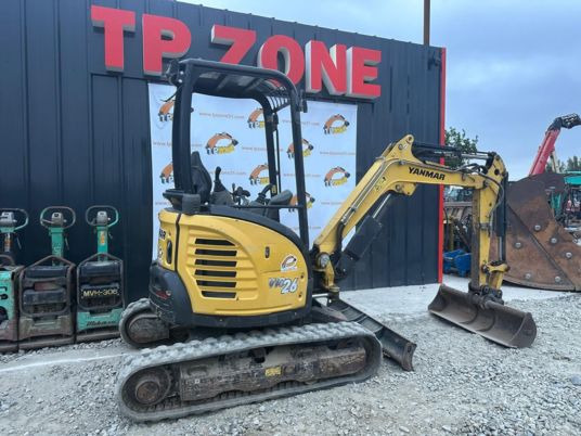 حفارة مصغرة Yanmar VIO26-6 Canopy à 21500 € HT: صور 7 حفارة مصغرة Yanmar VIO26-6 Canopy à 21500 € HT: صور 7
