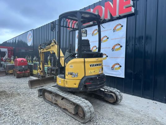 حفارة مصغرة Yanmar VIO26-6 Canopy à 21500 € HT: صور 8 حفارة مصغرة Yanmar VIO26-6 Canopy à 21500 € HT: صور 8