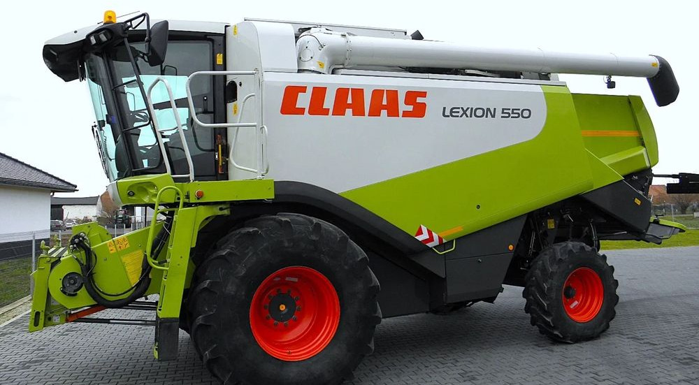 Claas Lexion 550 heder 7,5 Vario, Najbogatsza Wersja, Nie Malowany, Stan Bardzo Dobry - حصادة شاملة: صور 5 Claas Lexion 550 heder 7,5 Vario, Najbogatsza Wersja, Nie Malowany, Stan Bardzo Dobry - حصادة شاملة: صور 5